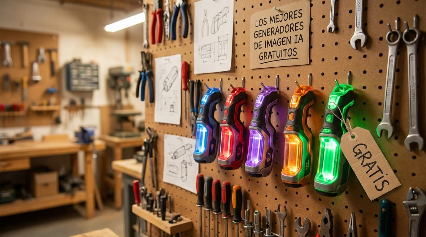 Los 5 Mejores Generadores de Imagenes AI Gratis en 2026